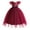 Wine, variant on Elegant Little and Big Girls Long Birthday Party Wedding Pageant Graduation Prom Maxi Dresses for 3-12Years
