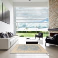 thumbnail image 7 of Ahgly Company Machine Washable Indoor Rectangle Traditional Dark Goldray Area Rugs, 2' x 5', 7 of 7