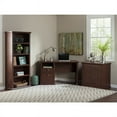 thumbnail image 3 of Pemberly Row Desk with Bookcase & File Cabinet in Antique Cherry, 3 of 8