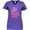 Purple, variant on Inktastic Michigan Silhouette Mandala Women's V-Neck T-Shirt