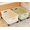 White+Green, variant on Under Bed Storage Box with Wheels, Plastic Organizer Bin for Clothes, Books, Snacks, and Toys