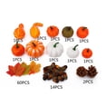 thumbnail image 3 of Cateissary 50 unids/set suministros de fiesta calabazas artificiales reutilizables para Halloween y bodas Halloween 50 piezas Type3 NO3, 3 of 6