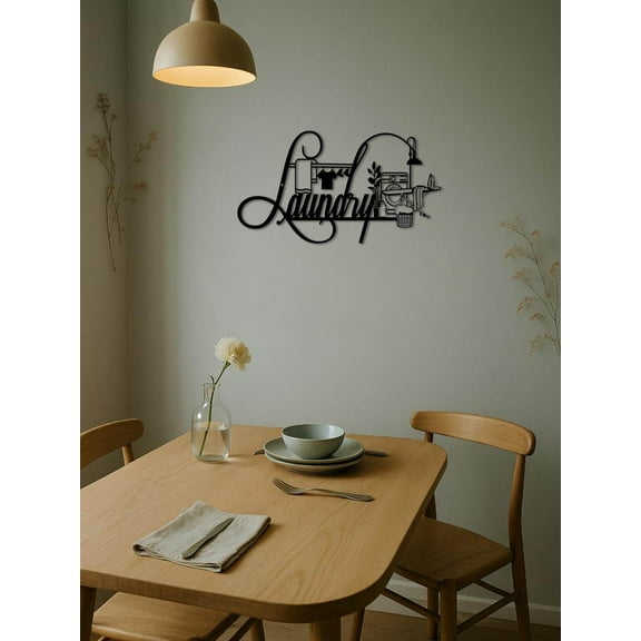 Laundry Room Metal Wall Decor Enchanting Rustic Farmhouse Sign with Timeless