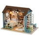 thumbnail image 1 of Casa de muñecas DIY en miniatura Vintage casa de muñecas hecha a mano colorida decoración accesorio cumpleaños juguetes hogar interior adulto Kits y herramientas para tallar como se muestra 1 Toystoory HA075043-01, 1 of 6