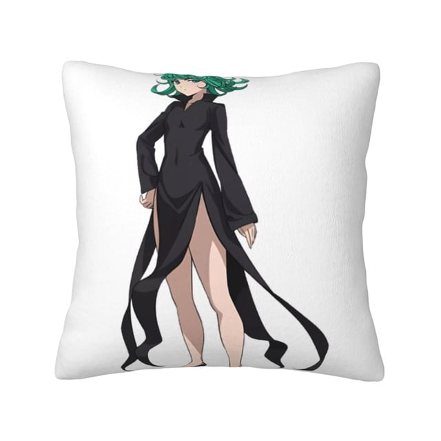 Fundas de almohada de terciopelo de One Punch Man, fundas de almohada decorativas suaves y acogedoras con cremallera oculta para dormitorio, sofá, sillón, funda de almohada de terciopelo