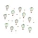 thumbnail image 1 of Globo de aire caliente pegatina de pared Mural PVC dibujos animados autoadhesivo Arte de la pared Decoración calcomanía de pared para sofá telón de , estilo E BLESIY Pegatinas de pared, 1 of 8