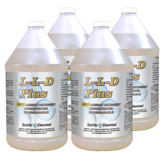 L-L-D PLUS - concentrated BUILT laundry detergent - 4 gallon case