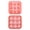 Pink, variant on Soccer Ice Cube Mold, 9-Cavity Large Round Silicone Ice Ball Maker with Lid, Food Grade Flexible Sphere Ice Chiller Tray for Whiskey Cocktail Sports Party