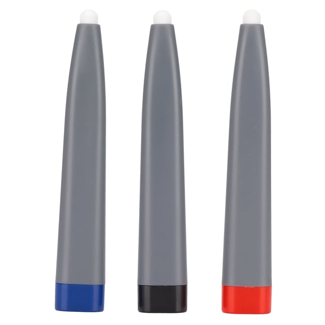 Stylo pour Tablette, Stylo à Écran Tactile ABS Premium Petite Taille Robuste Durable 3 Pcs pour Tableau Blanc pour Présentation pour Multimédia