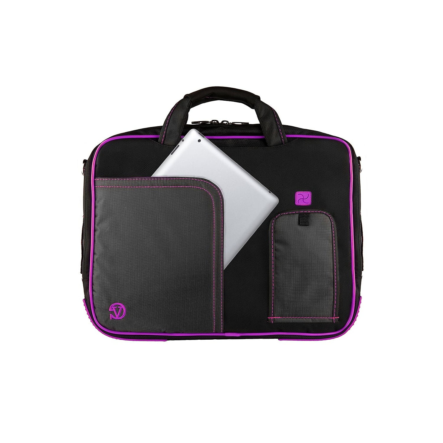 VANGODDY Pindar Travel School Shoulder Case Bag for 15, 15.6 inch Laptops / Netbooks / Ultrabooks [Apple, Acer, Asus, HP Samsung, Toshiba, etc]