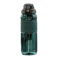 thumbnail image 2 of Large Capacity 900ml Sports Water Bottle with Straw & Lid, BPA-Free Plastic, Leak-Proof, Portable for Hiking Gym Camping, One-Click Open, Hot & Cold Drinks, Durable Outdoor Hydration Bottle, 2 of 5