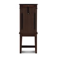thumbnail image 6 of Linon Madison Jewelry Armoire, Dark Walnut, 6 of 14