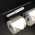 thumbnail image 3 of 4 Pcs Tige de Remplacement à Ressort pour Rouleau Porte-Papier Hygiénique, Tige de Support de Mouchoirs en Acier Inoxydable pour Salle de Bain, Insert Rétractable pour Rouleau de Papier, 3 of 6