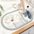 thumbnail image 5 of KYAIGUO Vintage Style Bathroom Absorbent Rug Washable & Quick Dry Floor Mats for Home Bedroom Bath, 5 of 5