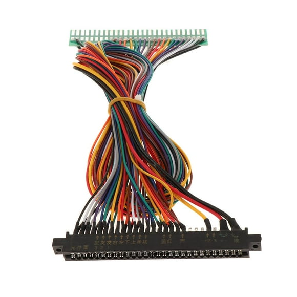 Telar de Cableado de Alambre Yotijar 28 Pines para Licencia de Video de Arcade