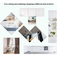 thumbnail image 7 of 12Pcs Flexible Acrylic Mirror,Self Adhesive Dressing Mirror,Unbreakable Dormitory Mirror,Square Cuttable Mirror,for Dormitory,Bedroom,Office,Gym, Yoga Room (3.9Inch), 7 of 7