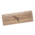 thumbnail image 3 of CoudarTitie Rustic Hanging Wall Clock Creative Home Decor Farmhouse Decor for Kitchen Living Light Brown, 3 of 9