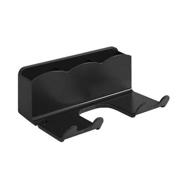 Wall Mounted Hair Dryer Holder for Bathroom Shelf Without Drilling Plastic Hair Dryer Stand Bathroom Organizer