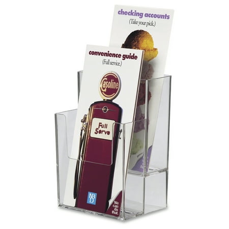 deflecto 2-tier Desktop Literature Holder