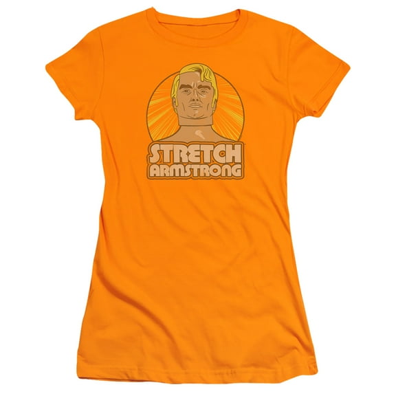 Stretch Armstrong Armstrong Badge S/S Junior Women's T-Shirt Sheer Orange