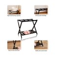 thumbnail image 3 of Luggage Holder, Strong Load Bearing Wooden Luggage Rack Double Layers  for Slippers, 3 of 7