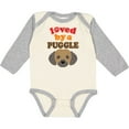 thumbnail image 3 of Inktastic Puggle Dog Pug Poodle Mix Boys or Girls Long Sleeve Baby Bodysuit, 3 of 5