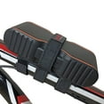 thumbnail image 3 of Bushwhacker Austin Bicycle Speaker Mount for Frame - Adjustable Strap Fits Most Bluetooth - Holder Bike Top Tube Attachment Wireless Portable Blue Tooth Cycling Accessory Tie Down Case Bag Universal, 3 of 4