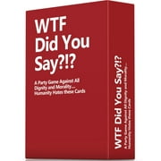 Best Adult Card Games - WTF Did You Say A Party Game Against Review 