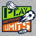 thumbnail image 3 of CafePress - Nerf Beyond Limits Long Sleeve T Shirt - Womens Baseball Tee, 3 of 4