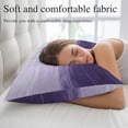 thumbnail image 5 of Purple Ombre Pillow Covers 12"x20", Modern Abstract Art Ocean Oil Painting Soft Brushed Microfiber Breathable Throw Pillow Covers, Decorative Pillowcase with Zipper for Couch Sofa Bedroom Living Room, 5 of 9