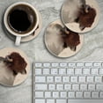 thumbnail image 3 of Thirstystone Buffalo Scene 4-Pack Round Absorbent Stone Coasters, 3 of 7