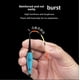 thumbnail image 4 of Flotador luminoso pequeño y corto para aguas poco profundas, llamativo, de alta sensibilidad, con boca deslizante, para pesca en el fondo, con agujero en la hierba, flotador electrónico especial para, 4 of 5