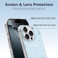 thumbnail image 3 of Funda de TPU Cinnamoroll para iPhone 16 Pro: ultrafina, a prueba de golpes, antiamarilleo, resistente a arañazos, compatible con carga inalámbrica, agarre mejorado, estilo transparente., 3 of 7
