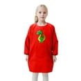 thumbnail image 2 of Gunia Kids Art Smock And Painting Apron Kit Waterproof Long Sleeve Artist Smocks With Pocket Apron For Kitchen Cooking Painting Red, 2 of 8