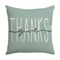thumbnail image 1 of Housse de Coussin "Hello Pumpkin Give Thanks" 17.7x17.7 Po, Décoration de Récolte d'Eucalyptus pour la Maison, 1 of 5