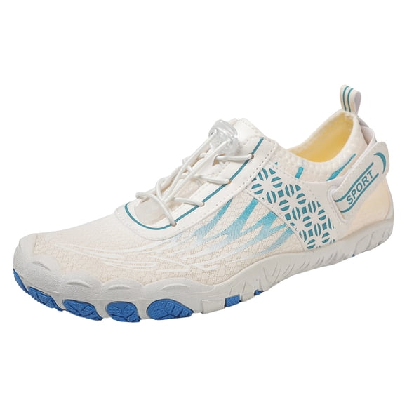 krdevn Barefoot Shoes Women/Men - Couple Sports Shoes Outdoor Wading Non Slip Beach Shoes Diving Shoes Swimming Riding Fitness Five Fingers Shoes,River Trekking Shoes, Fishing Wader Boots