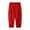 Red, variant on JTSRKL Girls Summer Lightweight Baggy Joggers Loose Lightweight Comfy Wide Leg Sweatpants Cinched Bottom Hip Hop Dance Pants Army Green 4-5 Years