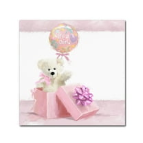 Trademark Fine Art 'It's A Girl' Canvas Art by The Macneil Studio