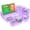 Purple, variant on XC 15 PCS Clear Plastic Drawer Organizer Set, 4-Size Acrylic Drawer Storage Trays, Storage Bins for Makeup, Gadgets, and Jewelry in Bathroom, Bedroom and Office, Clear