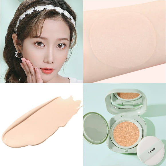 RKSTN Foundation Cushion Cream Concealer Does Take Off Makeup Moisturizing Foundation Lightweight & Medium Coverage Foundation