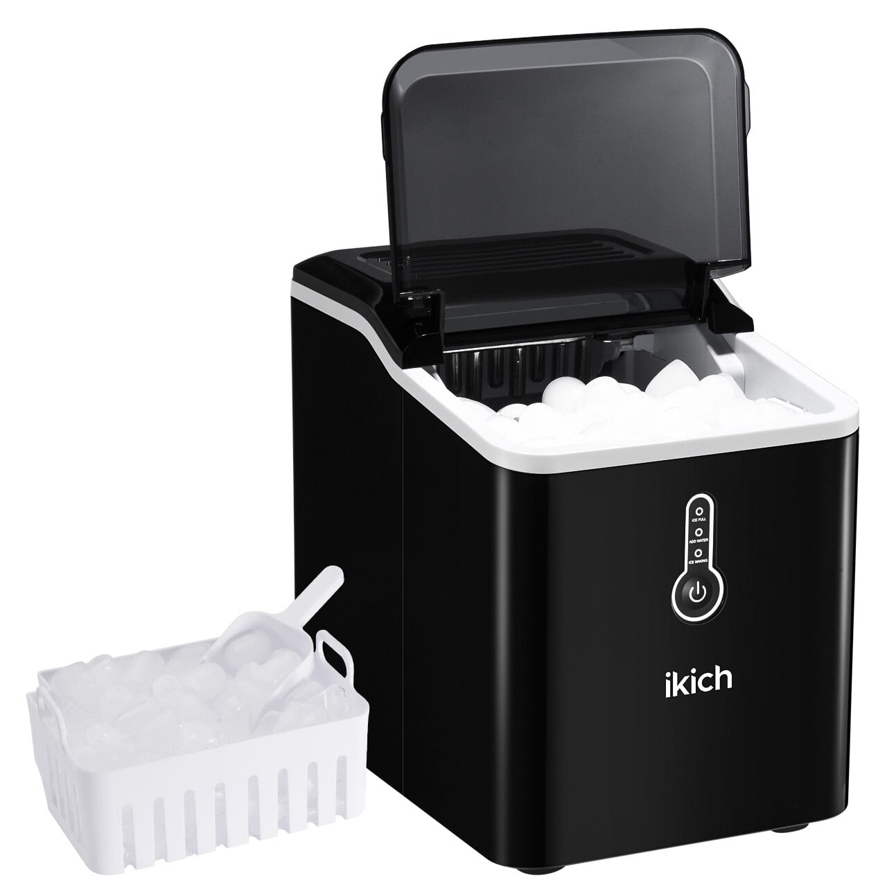 Buy IKICH Portable Ice Maker Machine for Countertop, Self Cleaning