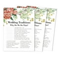 thumbnail image 1 of Inkdotpot Bridal Wedding ShowerGameBachelorette Party ActivityGameCards 50-PackFloralWhy Do We Do That, 1 of 7
