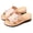 Pink, variant on Clearence Women's Fish Mouth Platform Sandals Thick Wedge Heel Non-Slip Soft Sole Summer Slippers Lightweight Beach Shoes for Casual Walking & Home Comfort