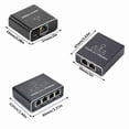 thumbnail image 5 of LAN Splitter 1 to 2 3 4 1000 Mbps Ethernet Splitter with Type C Power Cable Gigabit Switches for Computer, Hub, Routers, 5 of 7