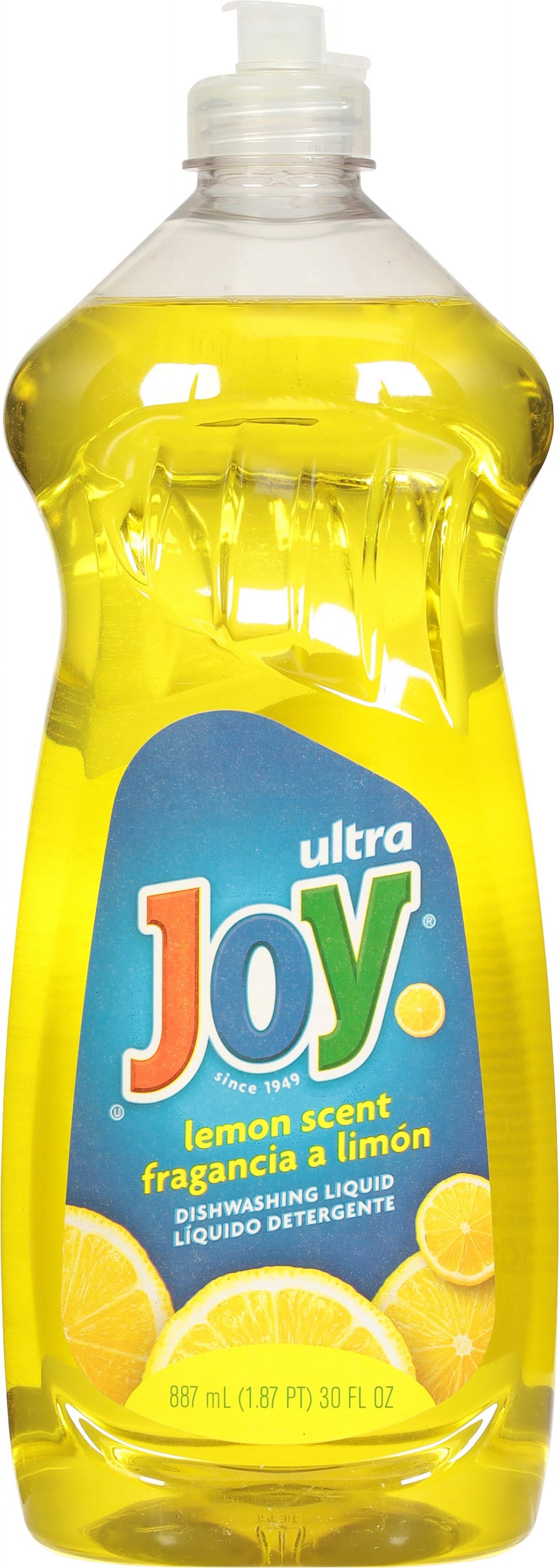 Joy Ultra Liquid Dish Soap, Lemon, 30 fl oz - image 2 of 3