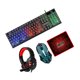 thumbnail image 5 of 1 Configure el teclado del teclado del mouse Auriculares y Mousepad USB Accesorio de computadora con cable, 5 of 5
