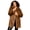 Walnut Brown, variant on Roaman's Women's Plus Size Mid-Length Luxe Faux Fur Coat