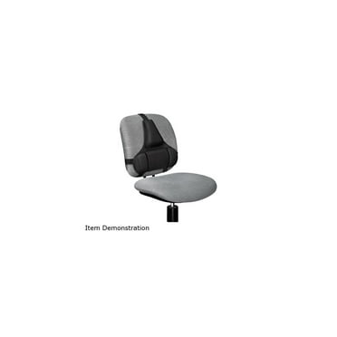 Fellowes 8037601 Professional Series Back Support, Memory Foam Cushion, Black