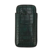 Artificial Leather Cigar Case Portable Lightweight Waterproof 3 Fingers Humidor for Party Business YZRC