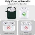 thumbnail image 6 of V-Moro Filoto Case for Airpods, Airpod Case Cover for Apple Airpods 2&1 Charging Case, Cute Air Pods Silicone Protective Accessories Cases/Keychain/Pompom, 6 of 7